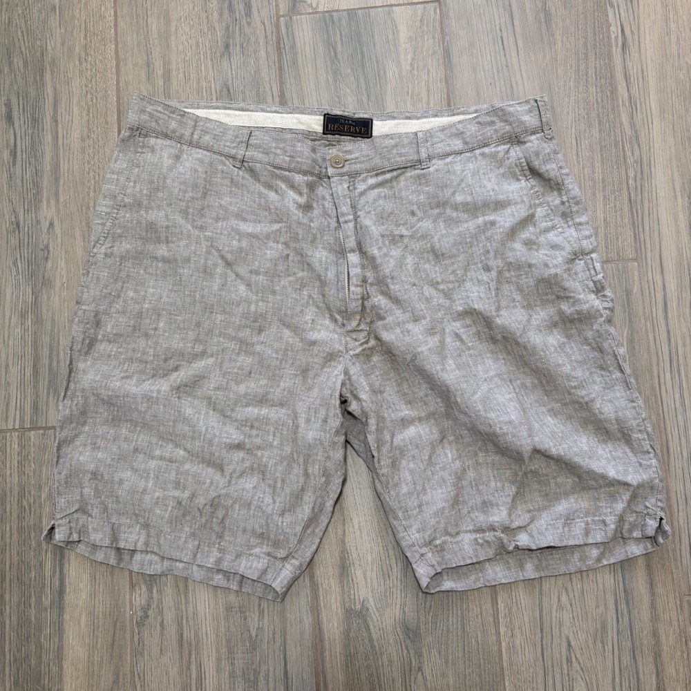 Jos. A. Bank Reserve 100% Linen Shorts size 42